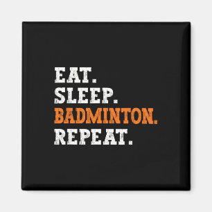 Imã Coma o Badminton do Sono Repetir Entusiastas do Es