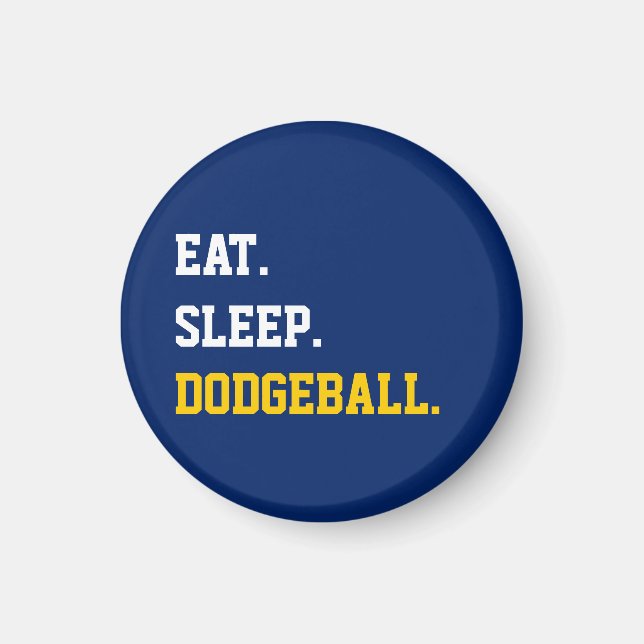 Imã Coma o Dodgeball do Sono (Frente)