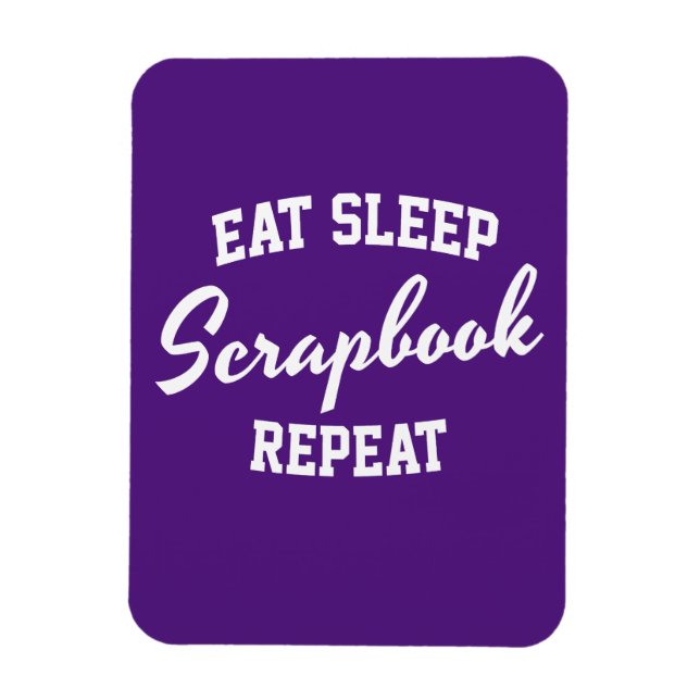 Ímã Coma o livro de som repetitivo (Vertical)