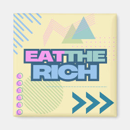 Imã Coma o Rich 90s Vibe Magnet