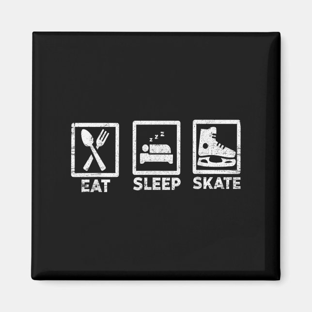 Imã Coma O Skate De Sono Repetir A Rua Mínima De Vida  (Frente)