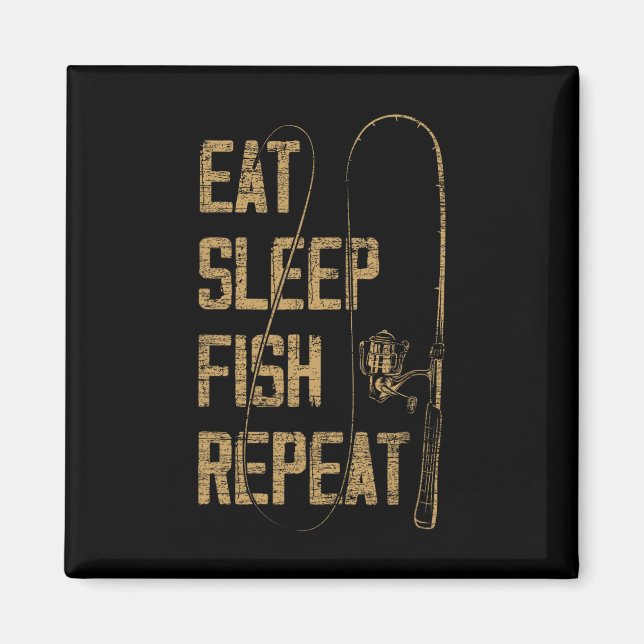 Imã Coma Peixe Dormindo Repete Pescoço De Pesca Presen (Frente)