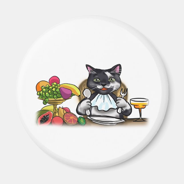 Imã Coma refeições saudáveis (Frente)