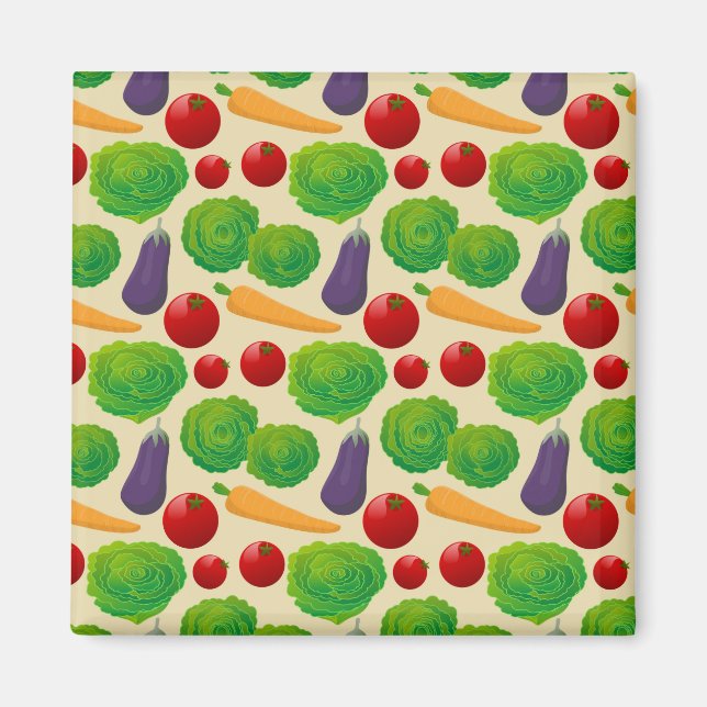 Imã Coma seus vegetais (Frente)