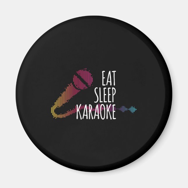 Imã Coma Sleep Karaoke Microphone Music Gift (Frente)