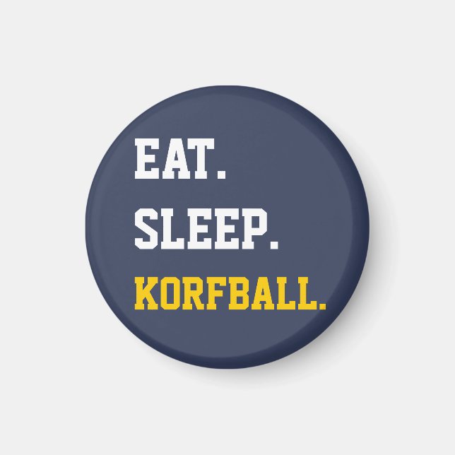 Imã Coma Sleep Korfball (Frente)