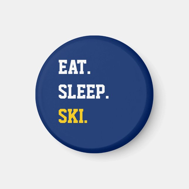 Imã Coma Sleep Ski (Frente)