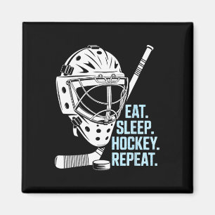 Imã Coma Soneca Hockey Repetir Máscara de Hockey Adesi