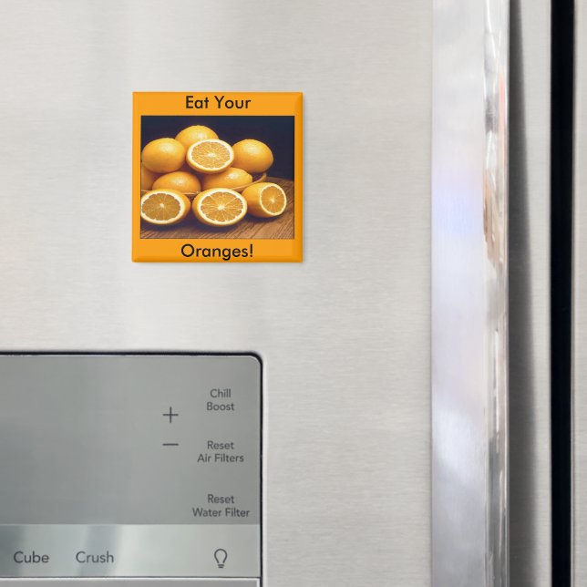 Imã Coma suas laranjas (In Situ (Fridge))