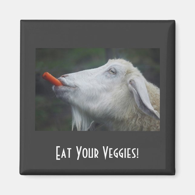 Imã Coma Suas Veggies! (Frente)