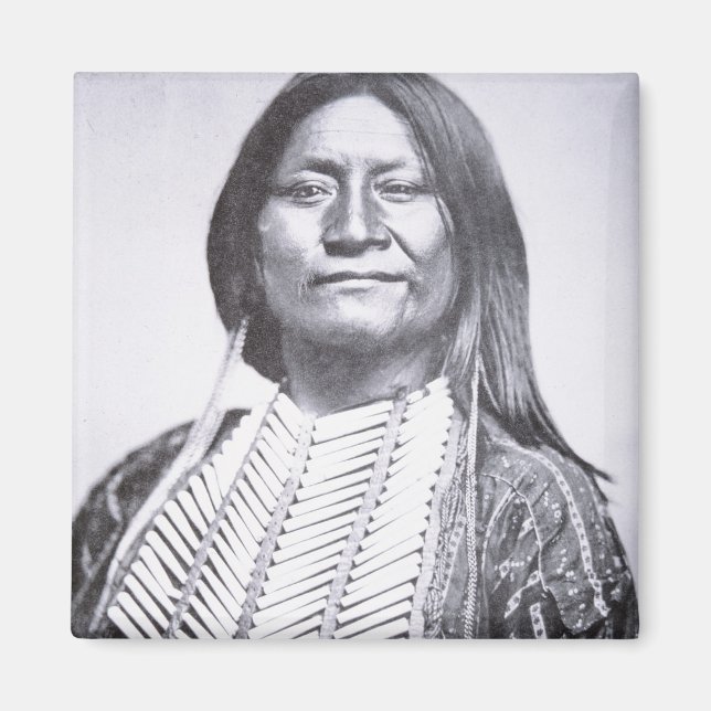 Imã Comanche Tribesman, 1872 (foto b/w) (Frente)