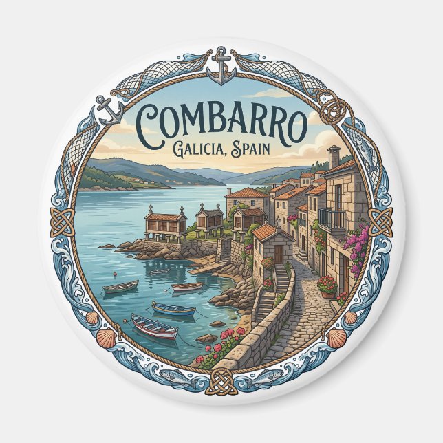 Imã Combarro Poio Espanha (Frente)
