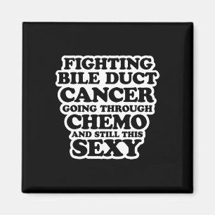 Imã Combate à Bile Duct Chemo Y Quote Inspiração