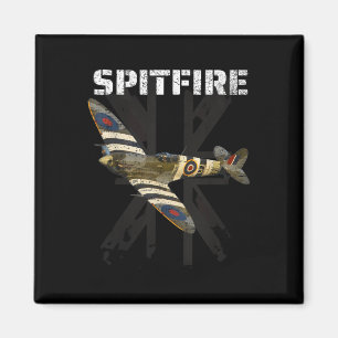 Imã Combate Ao Spitfire Ww2 No Avião De Combatente Bri