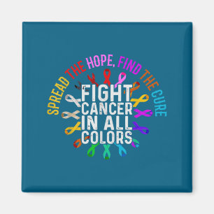 Imã Combater o Câncer Todas as Cores Design