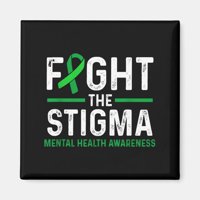 Imã Combater O Estigma Conscientização da Saúde Mental (Frente)