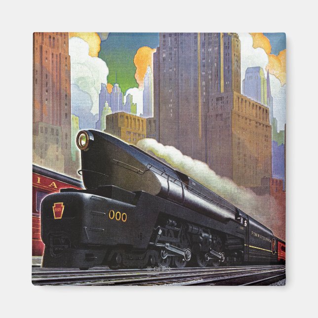 Imã Comboio da Pensilvânia por desconhecido (Frente)