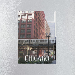 Imã Comboio em loop em Chicago