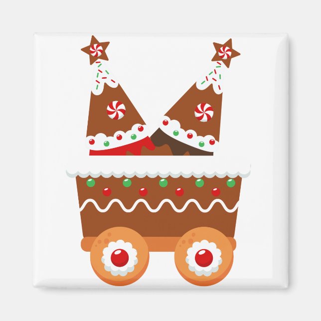 Imã Comboio Gingerpão (Frente)