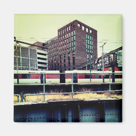 Imã Comboio na estação