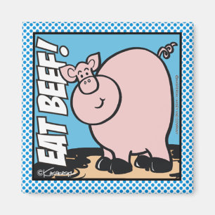 Imã Come carne de vaca!