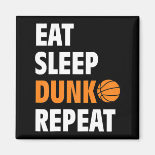 Imã Come Sleep Dunk Repete Bball de Basquete Divertido