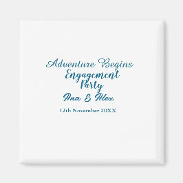 Imã começa a festa de noivado aventura começa nome da