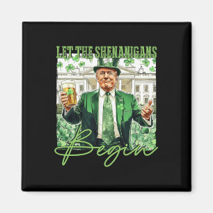 Imã Começam as Trapaças Trump Dia de São Patrício