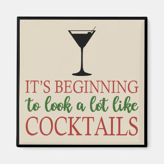 Imã Começando a parecer-se muito com íman de cocktails