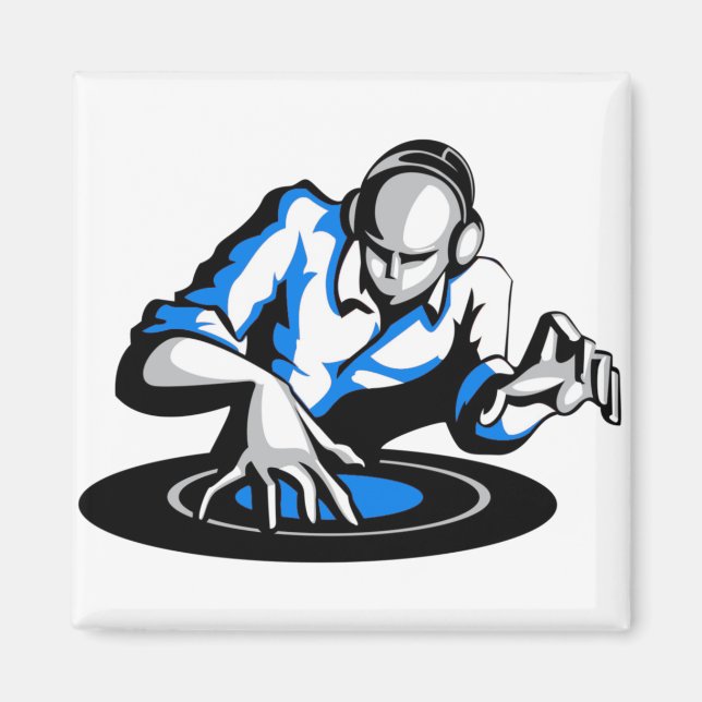 Imã Comece a festa com o DJ Magnet (Frente)