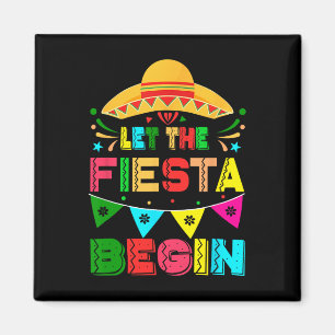 Imã Comece A Festa Divertida Cinco De Mayo Mexicana M