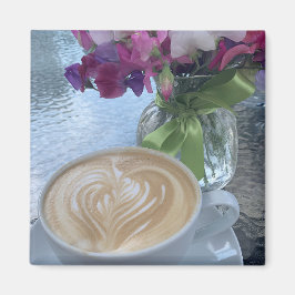 Imã Comece o Seu Dia com um Latte