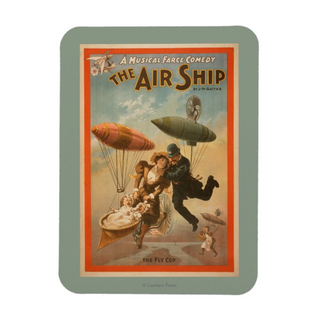 Ímã Comédia De Farsa Musical, Teatro De Naves Aéreas 2 (Vertical)