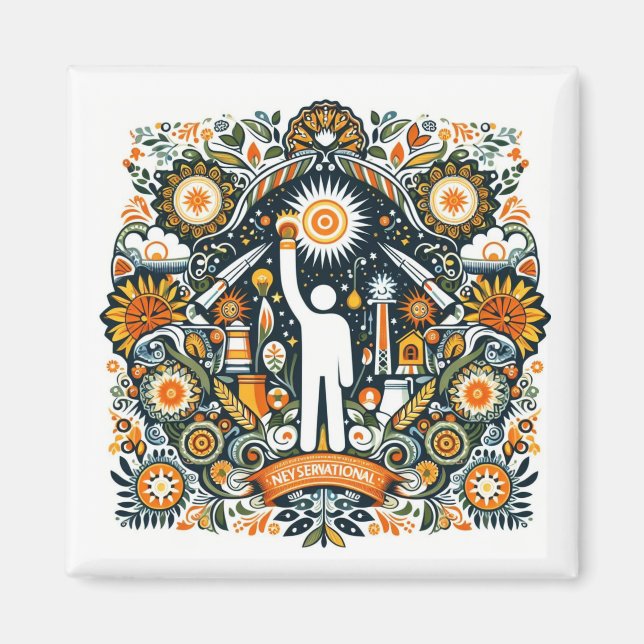 Imã comemoração do Dia Nacional de Conservação da Ener (Frente)