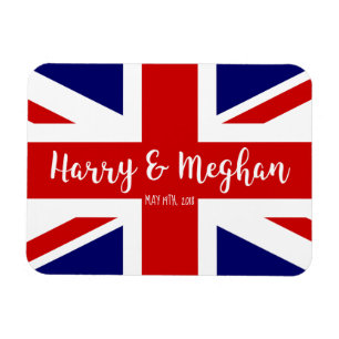 Ímã Comemoração real de Harry & de casamento de Megh