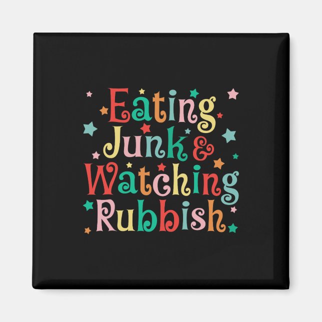 Imã Comendo Comida De Xmas E Assistindo O Natal Bêbado (Frente)