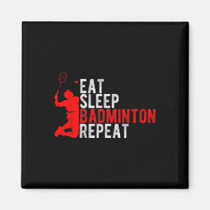 Imã Comer Dormir Badminton Repetir Entusiasta de Badmi
