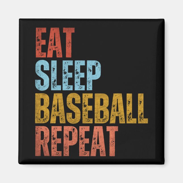 IMÃ COMER DORMIR BEISEBOL REPETIR (Frente)