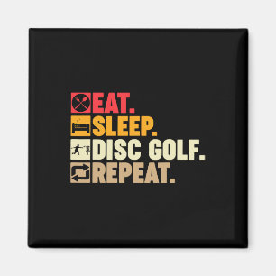 Imã Comer Dormir Disco Golfe Repetir Meninos Meninas A