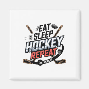 Imã Comer Dormir Hockey Repetir (2)