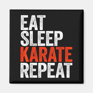 Imã Comer Dormir Karate Repetir Homens Mulheres Crianç