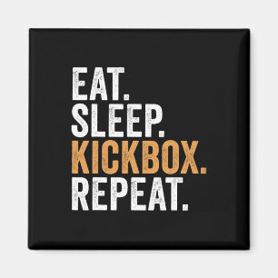 Imã Comer Dormir Kickbox Repetir Kickboxing Divertido