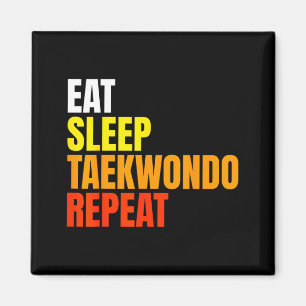 Imã Comer Dormir Taekwondo Repetir
