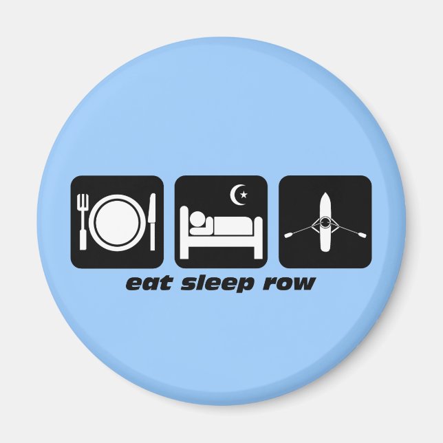 Imã comer fila de dormir (Frente)