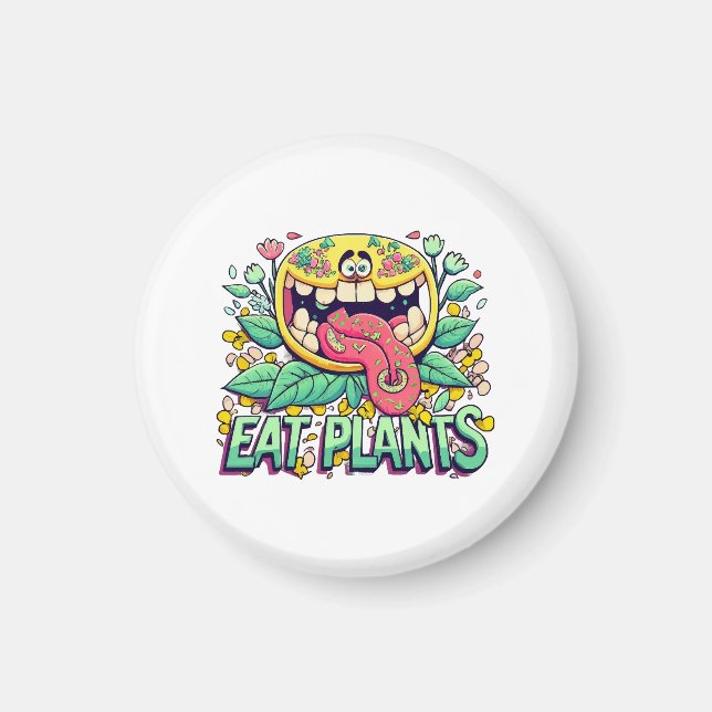 Imã Comer Plantas (Frente)