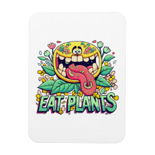 Ímã Comer Plantas