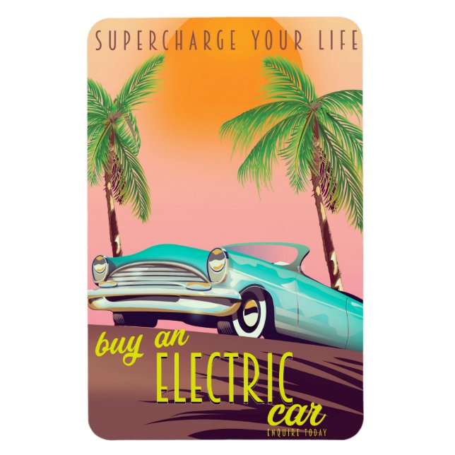 Ímã Comercial de veículos elétricos (Vertical)