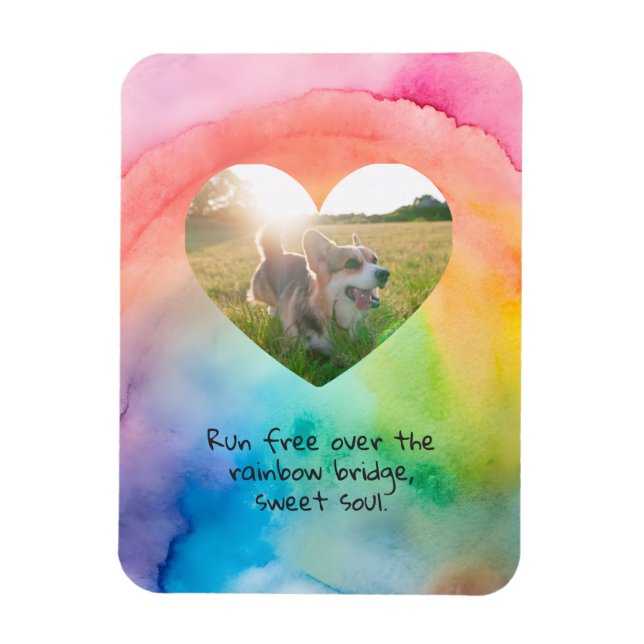 Ímã Comfort Remembrance Customizable Pet Sympathy  (Vertical)