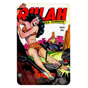 Ímã cómico de Rulah 1949 do vintage