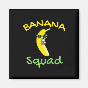 Imã Comida de Banana Férias de Verão Fruta L